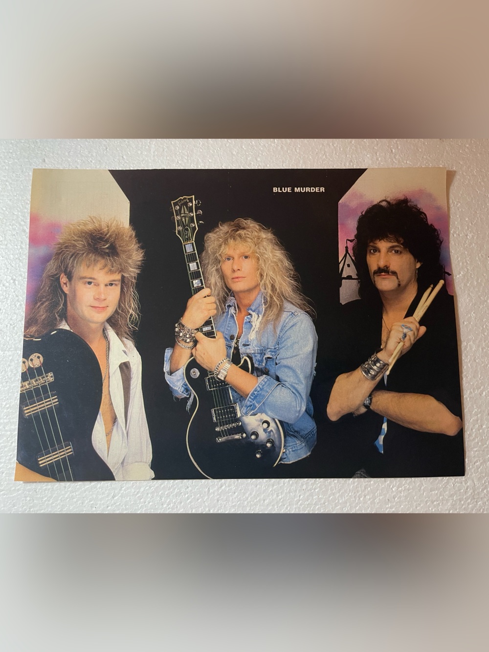 Blue Murder band pinup